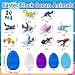Celltestria 20pcs Prefilled with Easters Eggs Building Blocks, Marine Animals Building Gifts Toys for Kids Easters Basket Stuffers for Boy Girl School Classroom Prizes Hunt Supplies Party Favors