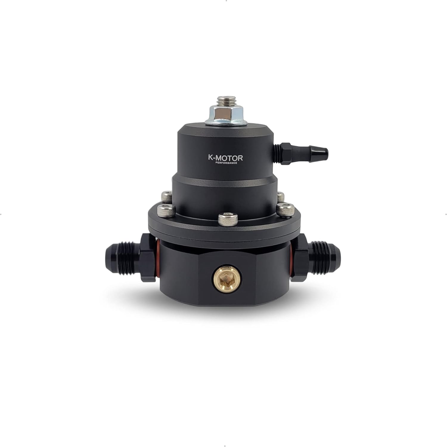 K-MOTOR Adjustable Fuel Pressure Regulator – 6AN Return Style - Universal Kit
