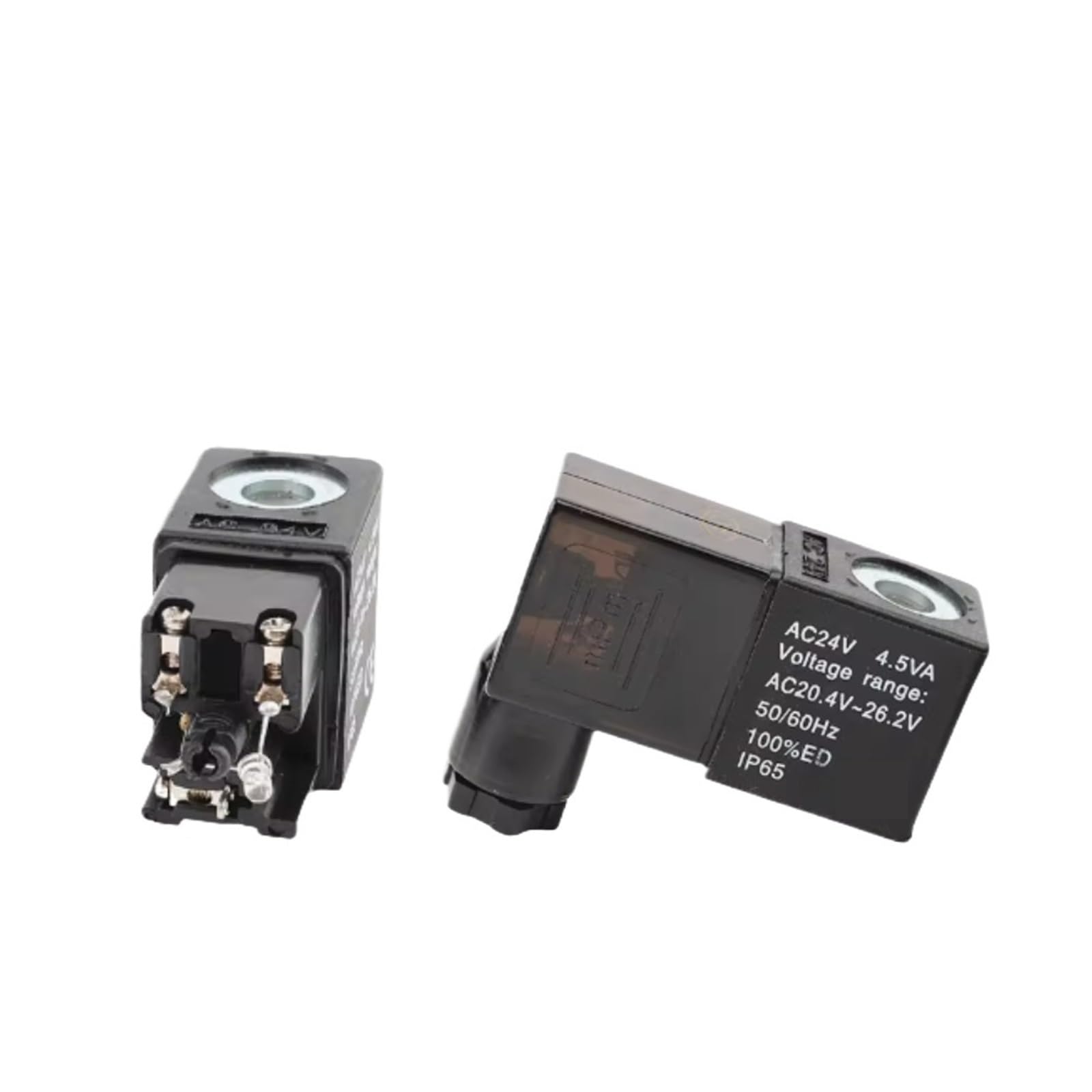 1pcs Electromagnetic Valve AC220V Coil 4V210-08 Valve Head 4V310 Pure Copper 4v410 with Light DC24V 12V 3V4V