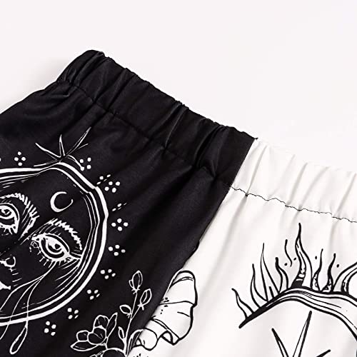 Roupas para meninas 10 a 12 calças largas para treino calças de corrida ativas para mulheres de cint