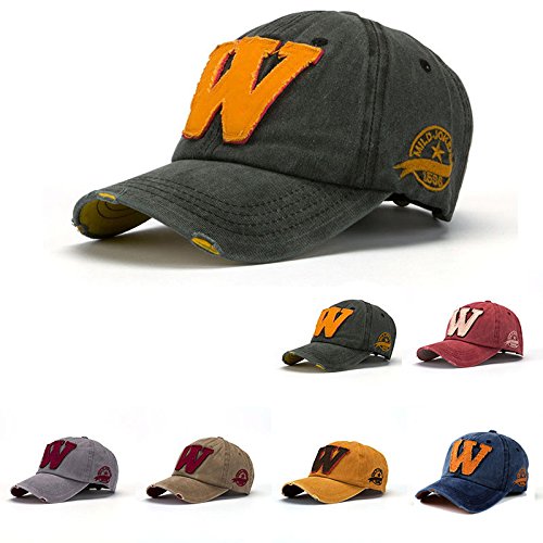 Image of ADBUCKS Denim Stylish Cotton Embroidered Adjustable Baseball Cap for Adult Men & Women (Unisex)