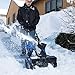 Snow Joe ION18SB-HYB 18-Inch 40 Volt Single Stage Brushless Snow Blower, Kit (Hybrid w/4.0-Ah Battery + Quick Charger)
