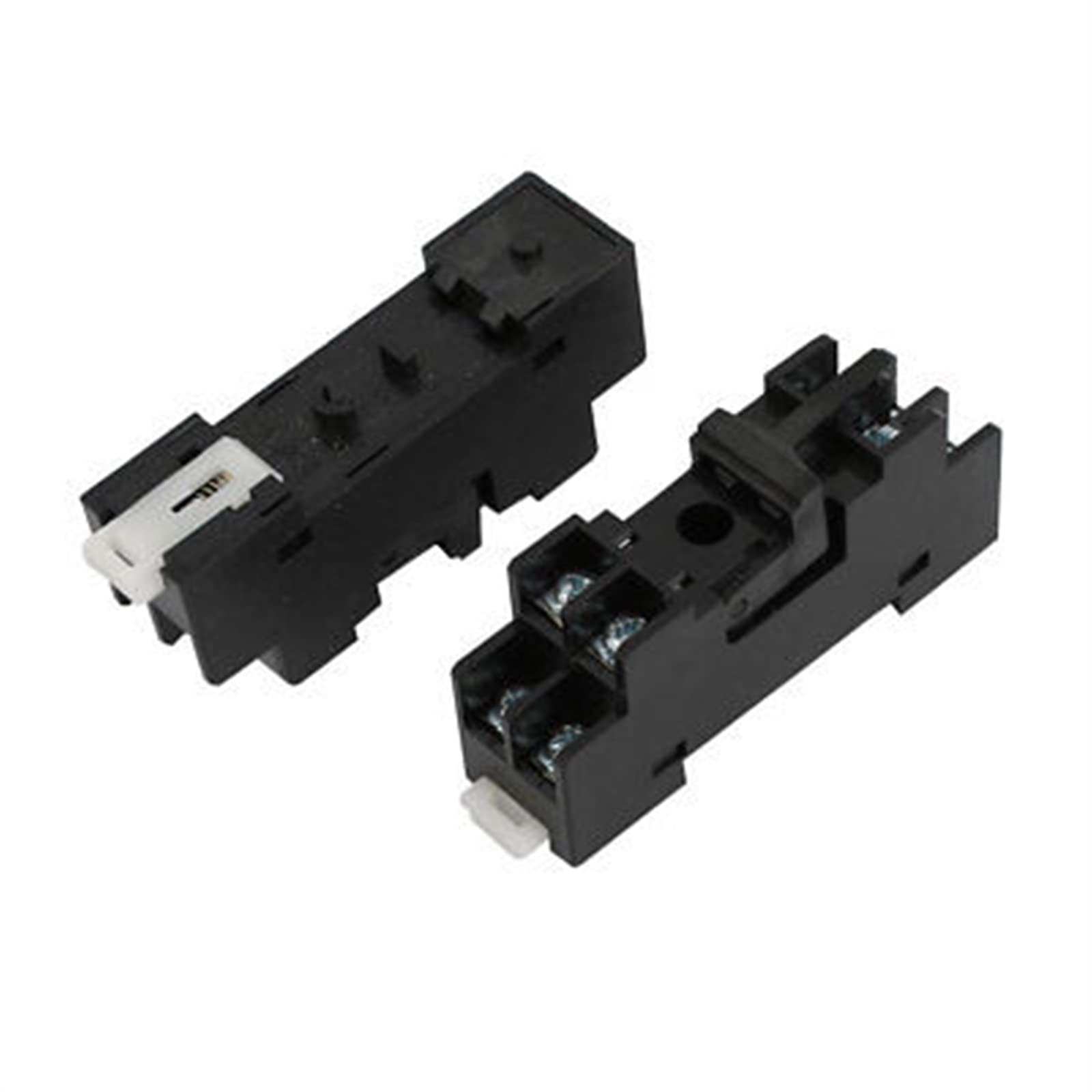 6 Stück 8P 2 Nr. 2 NC Schalttafelmontierte elektromagnetische Leistungsrelaissockelbasis P2RF-08 Ersatzteile