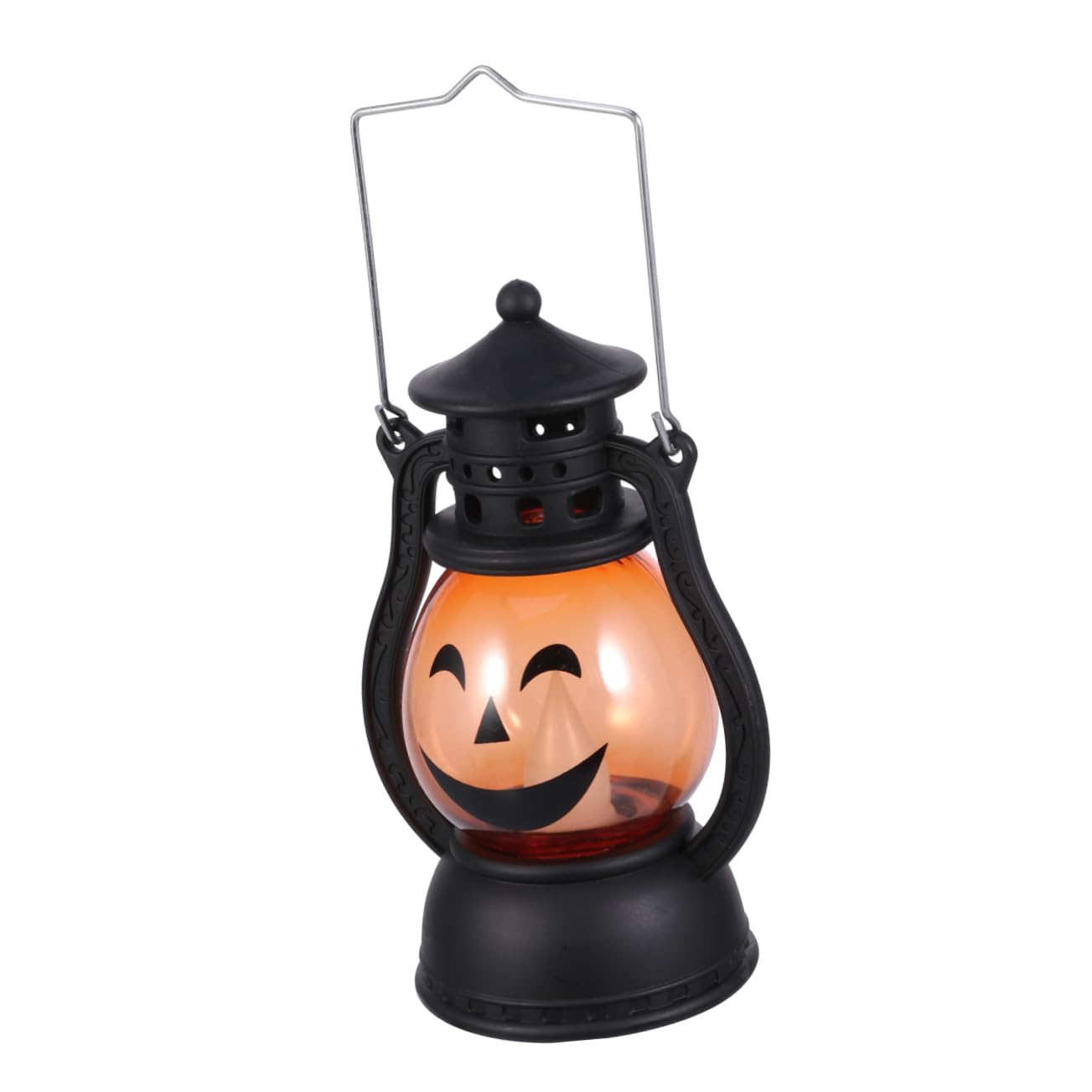 Angoily Halloween Decor Pattern Pumpkin Lantern Ornaments Led Battery-Powered 12 Pack