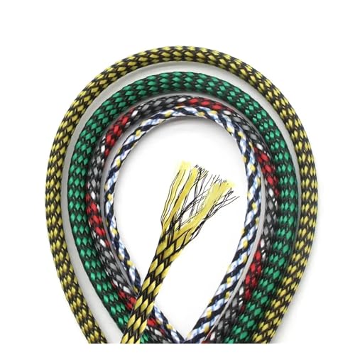 Evita enredos con el telar de alambre protector de algodón PP multicolor para cables de 4mm 5
