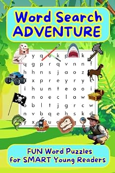 Word Search Adventure: Fun Search and Find Word Puzzles for Smart Kids Ages 5-10