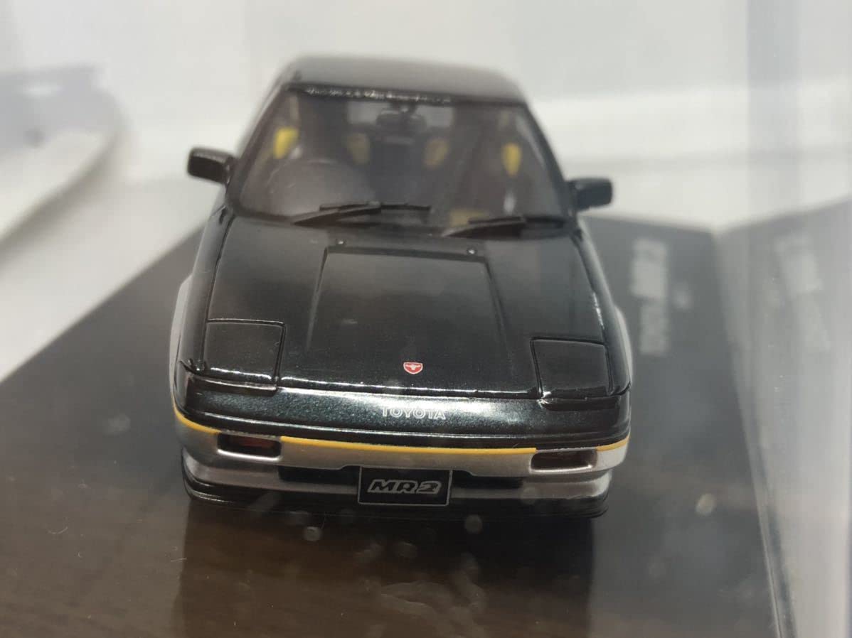 Amazon | エムテック トヨタ MR2（AW11）ダークグリーン 1/43 箱