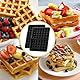Airfryer Zubehör Waffeleinsatz Ninja Heißluftfritteuse Zubehör, Kompatibel mit Ninja AF400EU, SL451EU, SL400EU und AF500EU Doppelt Backschaleneinsatz, 2 Stück Silikon Belgische Waffelform