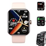 All day monitoring of heart rate and blood pressure — smart watches Always pay attention to the your body index, display the measurement results directly on the watch, synchronize to the mobile phone APP, keep an eye on your physical condition,Using time can be up to 15 days with full power.glucose monitor watch Bright color soft band and fashion color screen make it be good presents for sports or fitness fans, youth, birthday, christmas day.