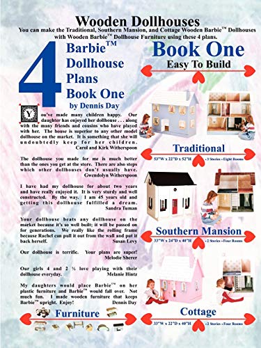 Image of Barbie Dollhouse Plans: Book One by Dennis Day