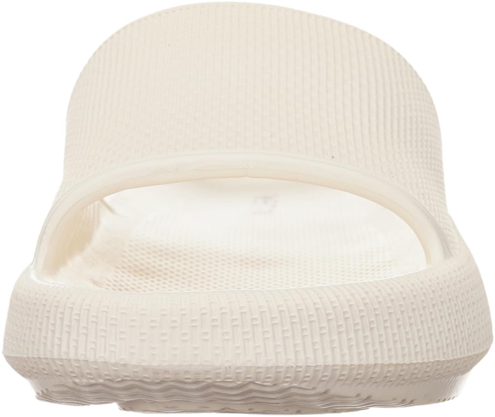 WHITIN Pillow Slippers for Women Non Slip | Cushioned Thick Sole Slides | Quick Drying Bathroom Sandals