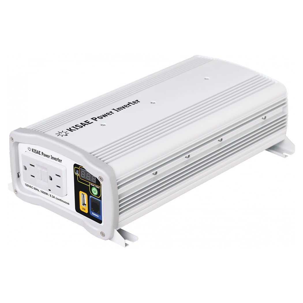 KISAE Technology SW1210 1000W True Sine Wave Power Inverter
