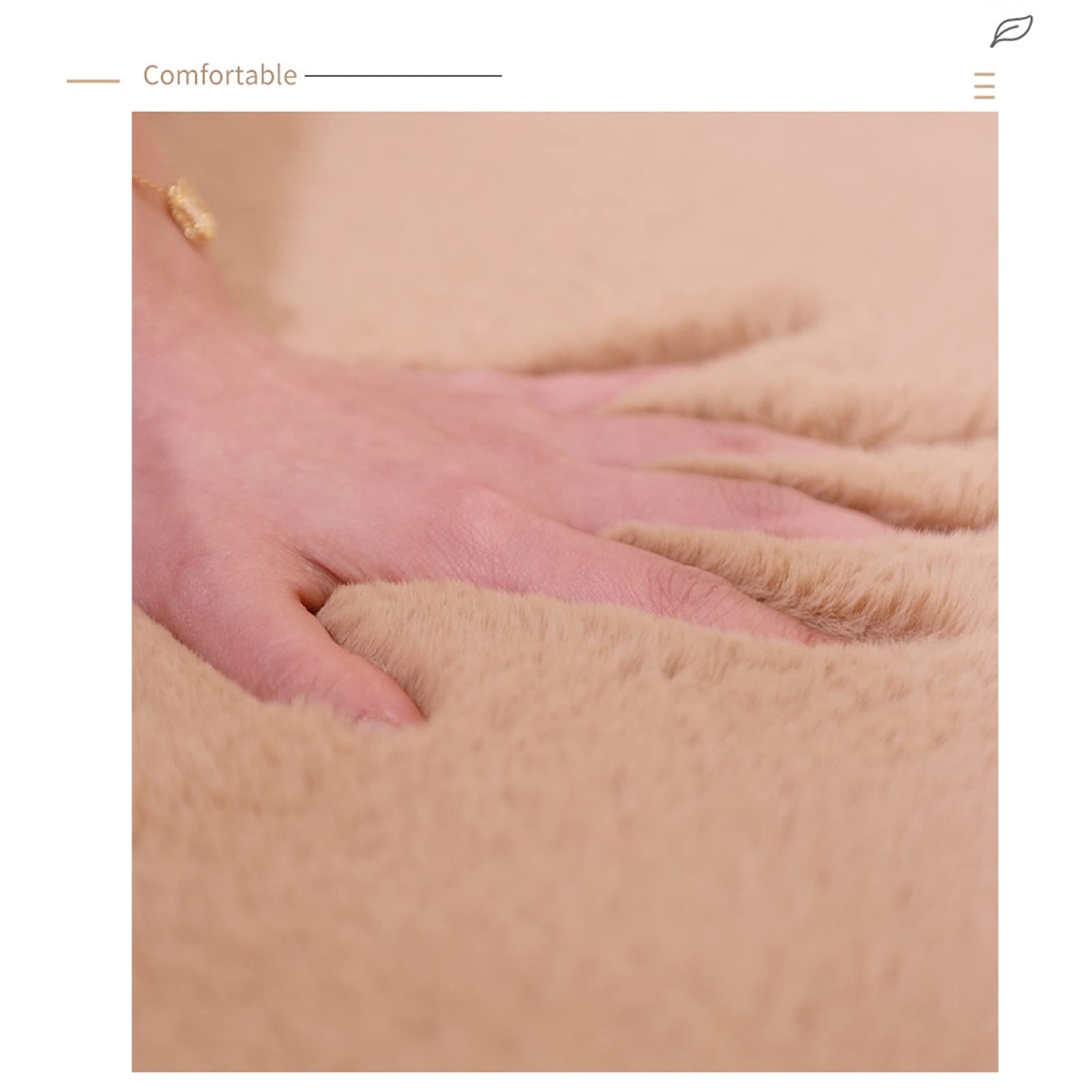 Alfombra suave de pelo corto para dormitorio, estilo moderno, esponjoso, almohadillas protectoras para habitación de niñas, sala de estar, cocina, decoración del hogar