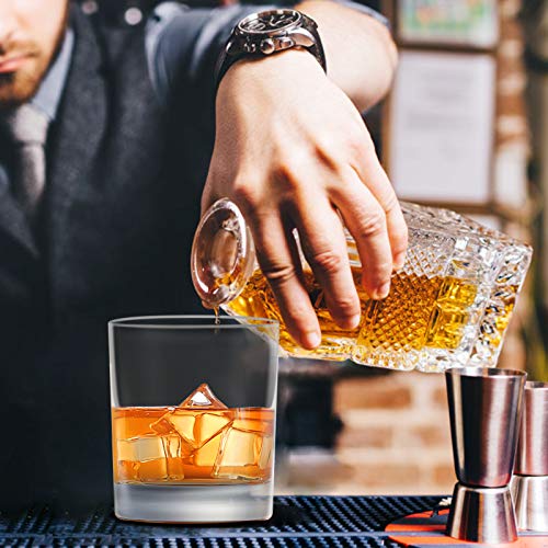 Whiskey Glasses-COPLIB 11 OZ Rocks Glasses With Luxury Box,Set of 6|3 styles Crystal Old Fashioned Whiskey Glasses |Perfect for Whiskey Lovers, Durable Glasses for Scotch, Bourbon, Cocktail - Thumbnail 4