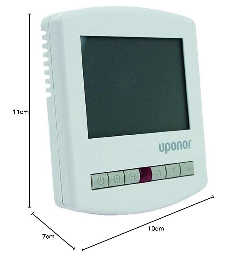 Uponor 230 V Digital programmierbar Thermostat by Uponor | Raumregler, Raumtemperaturregler für Fußbodenheizung