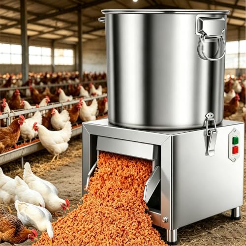 Picadora de alimento para aves de corral: elimine el desperdicio de pienso