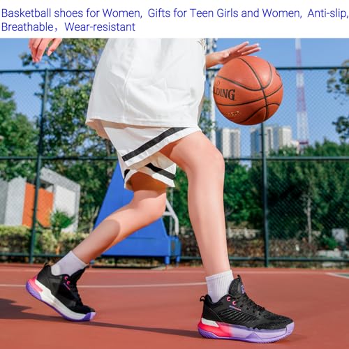 Image of Beita Basketball Shoes for Women High Upper Volleyball Shoes Fashion Sneakers Breathable Sports Shoes Anti Slip