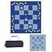 Ming's Mark DA3 Blue 9-Feet x 9-Feet Dog Paw / Bone Mat