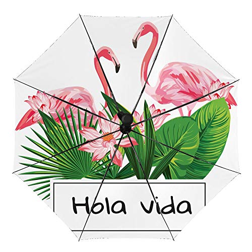 Parapluie anti-UV et coupe-vent pliable avec toile vinyle imperméable