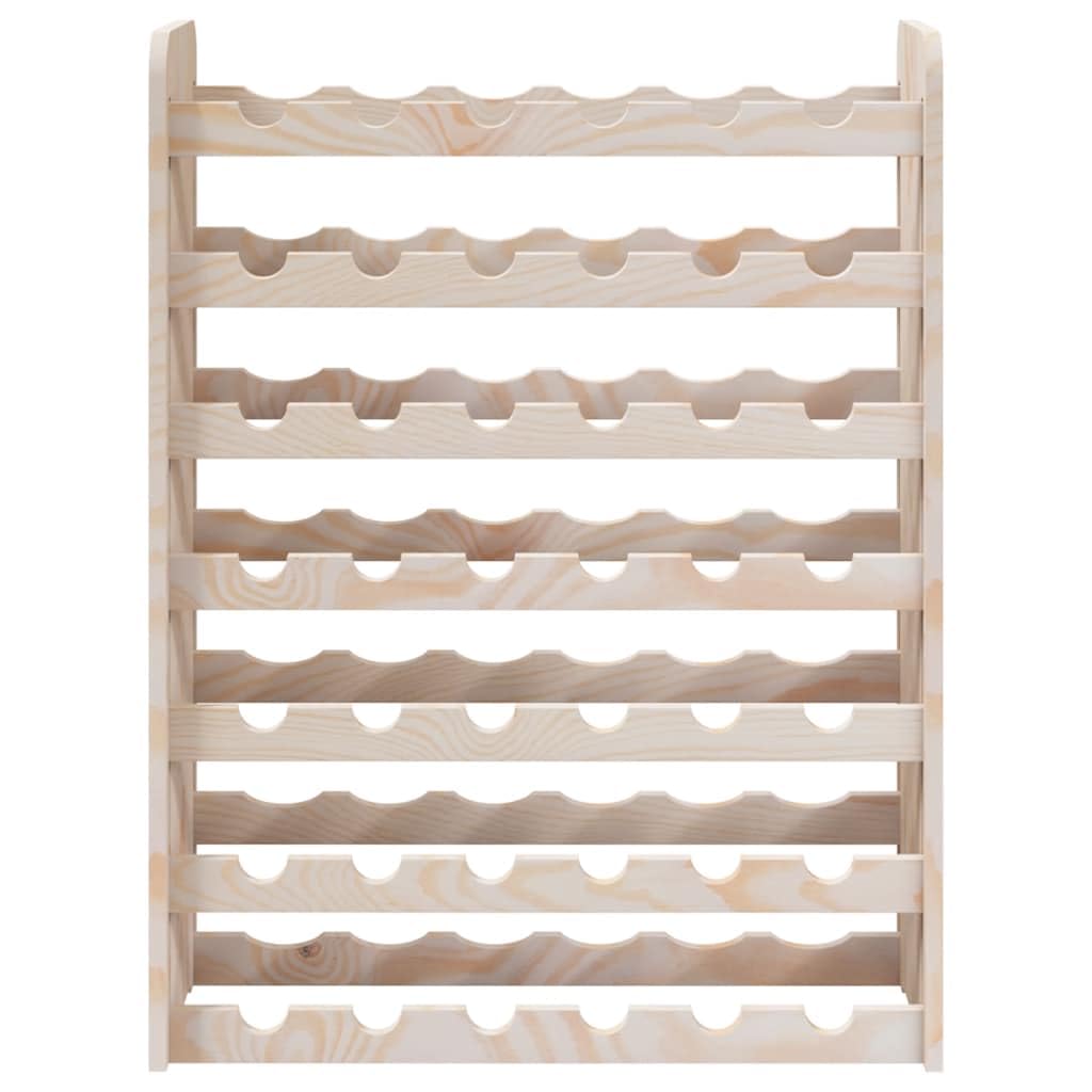 Scaffale in legno per 42 bottiglie, 7 livelli, 67,5 x 25 x 87 cm