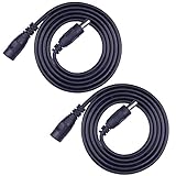 Einfache Installation:Lötfreies Verlängerungsstecker-Kabel,stecken und herausziehen,einfach zu bedienen.Mit DC-Klinkenstecker-Eingang und Ausgang,wenn Ihr Hausüberwachungssystem mit kurzen Stromkabeln kommt,können Sie uns wählen!