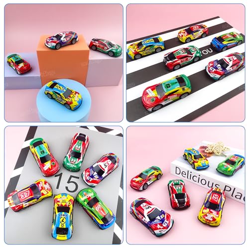 Image of Zest 4 Toyz Premium Diecast Metal Pull Back Cars for Kids | Vibrant Paint Realistic Design No Assembly Collectible Mini Car Toys for 2-5 Years Boys and Girls - Multicolor [Pack of 8]