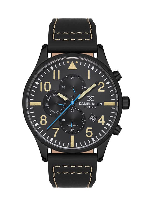 DANIEL KLEIN Analogue Black Dial Mens Watch-DK.1.13389-5 (B0BZKHWYTD) Amazon Price History, Amazon Price Tracker