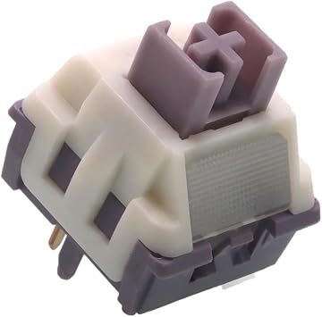 Yamatake Silent Tactile Switches - Pre-Lubricated, 5-Pin Hot-Swappable, POM Stem Lichicx for MX Mechanical Gaming Keyboards