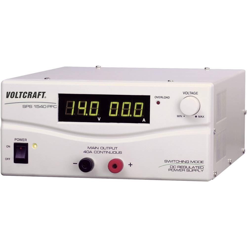 VOLTCRAFT SPS 1540 PFC Labornetzgerät, einstellbar 3-15 4-40 A 600 W Remote Anzahl Ausgänge 1 x