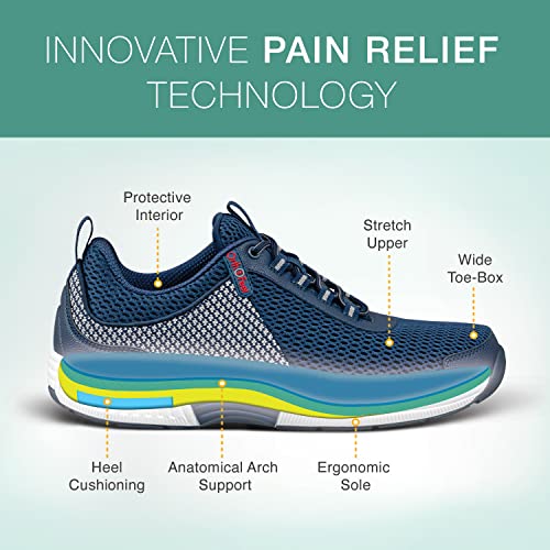 Image of Orthofeet Edgewater Orthopedic Men's Walking Shoes