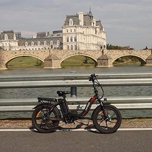 Opvouwbare elektrische fiets Fafrees F20, 250 W/16Ah City elektrische fiets, 20 inch elektrische Mounatiaanse fiets… - Afbeelding 3