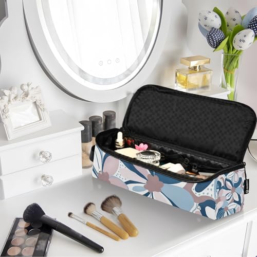Bolsa de viaje para herramientas de cabello con tapete resistente al calor, organizador impermeable para planchas, rizadores y secadores miniatura 7