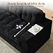 Korser Boneless Couches for Living Room, 74