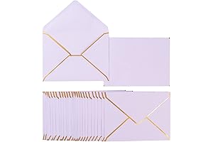 Premium 5x7 Purple Envelopes for Invitations
