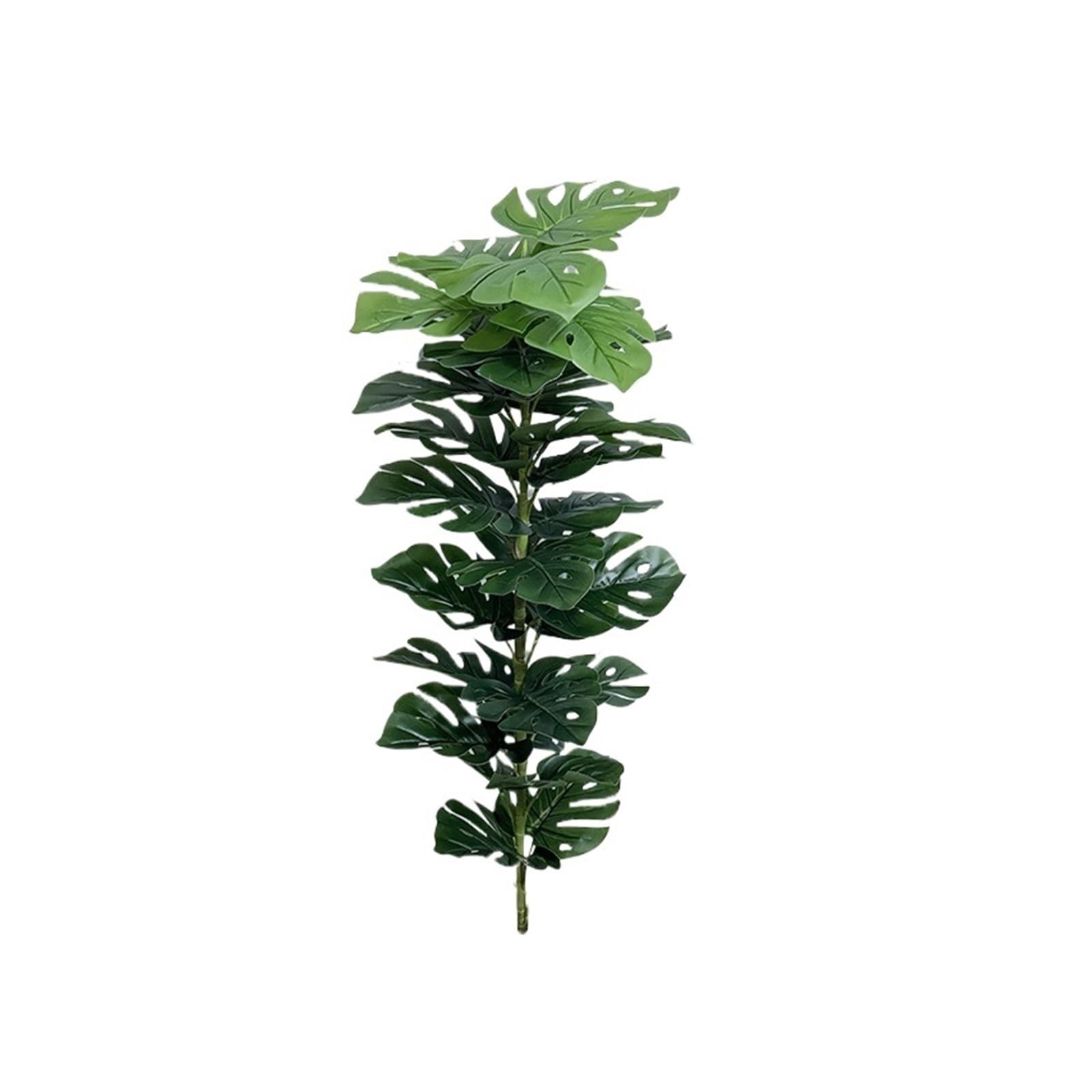 Künstliche Tannenzweige 70-150 cm Künstlicher Monstera-Baum, Gefälschte Palmenpflanzen, Plastikschildkrötenblätter, Tropische Landschaftspflanzen for Hausgarten-Shop-Dekor(120cm)