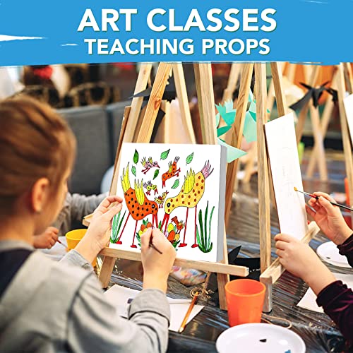 Esrich Mini Canvases For Painting, 5X5In Canvas In Bulk 18Pack, 2/5In Profile Small Square Canvas, Blank Canvases Are Great For School Projects And Kids Birthday Parties, Home Decor Project. #TOP5