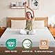 Bacalar® Matratzen Topper 180x200cm H4 H5, 7CM Matratzentopper 180x200 Gelschaum, Gel Mattress Topper 180x200cm für Boxspringbett Schlafsofa mit 100 Tage Probeschlafen