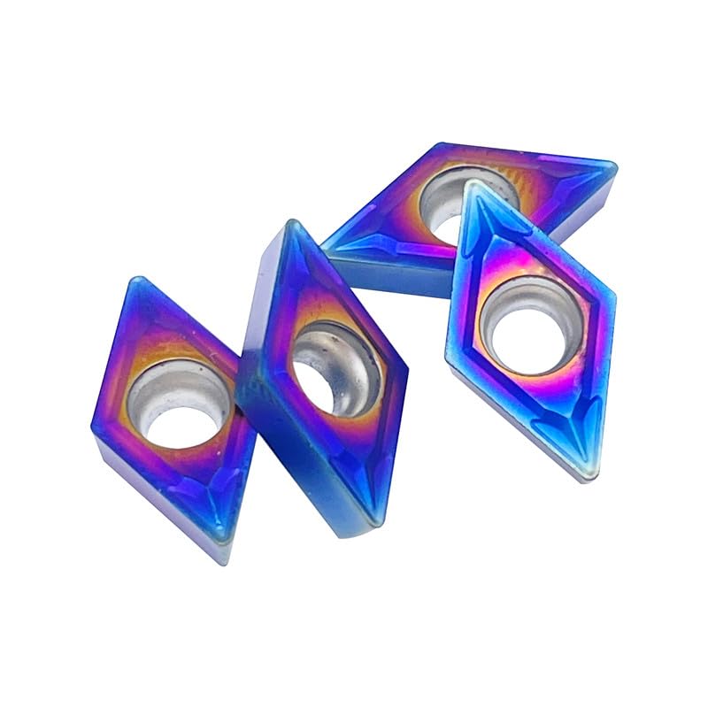Herramientas de Torno 10 Piezas Insertos DCMT070204 DCMT070208 miniatura 1