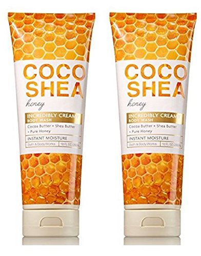 Bath & Body Works Signature Collection Coco Shea Honey Body Wash Bundle of 2