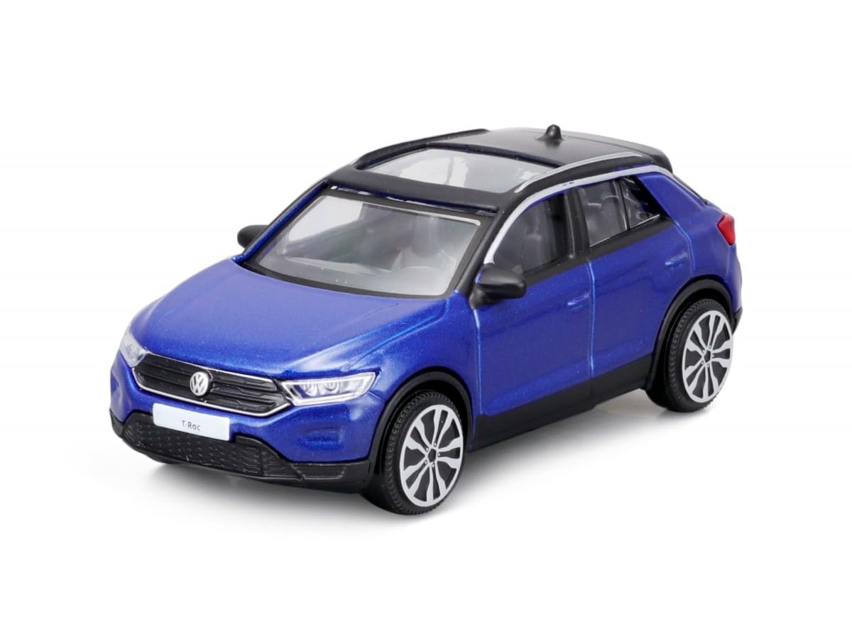 Amazon.co.jp: ブラーゴ フォルクスワーゲン ミニカー 1/43 T-Roc SUV 