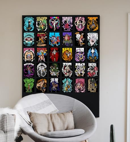 Image of Fobterm one piece posters postcard size merch anime with peel and stick tissue tape - Luffy wanted poster - One piece anime new