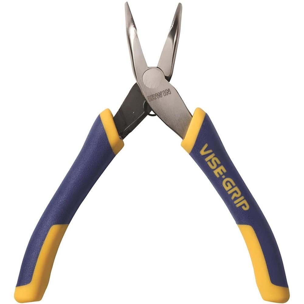 IRWIN Tools Pince étau, Bent Nez avec ressort, 12,7 cm (2078965)