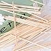 300pcs Palillos de Madera Redondos 15cm Varillas Madera Natural Palitos para Manualidades...