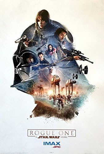 ROGUE ONE Original Promo Movie Poster 13"x19" AMC IMAX Week 1 image 2
