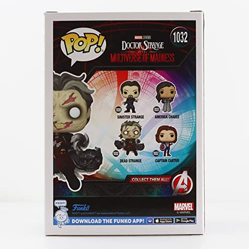 Doctor Strange in The Multiverse of Madness Pop Figurine en Vinyle Dead Strange (Phosphorescent) 9 cm