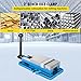 Happybuy Milling Vise 3 Inch,Mill Vise Ductile Iron Precision Lock Down Vise,Heavy Duty Milling Machine Vise,for Milling, Drilling Machine and Precision Parts Finishing