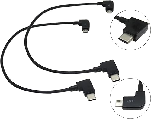 Miniatura 6 de 2 cables para DJI MAVIC PRO AIR Drone control remoto RC a tipo C USB teléfono rendimiento