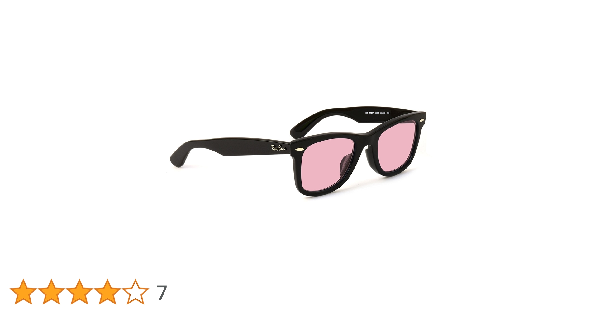 Ray-Ban Wayfarer サングラス\"(ライトピンクレンズ) Amazon | [レイバン] 国内正規品販売認定店 メガネフレーム