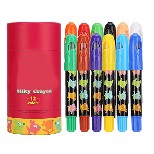 Crayones de pintura al óleo de 12 colores para tardes de arte en familia