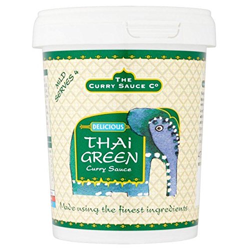 The Curry Sauce Co. Tailandés Verde 475g Salsa De Curry (Paquete de 6)